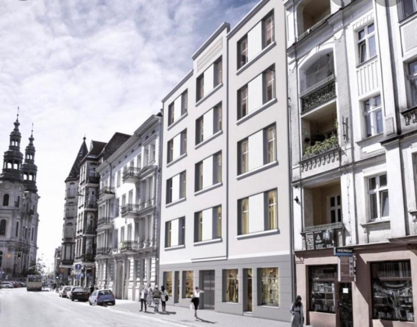 Apartament W Sercu Miasta Poznan Garbary 31 Exteriör bild